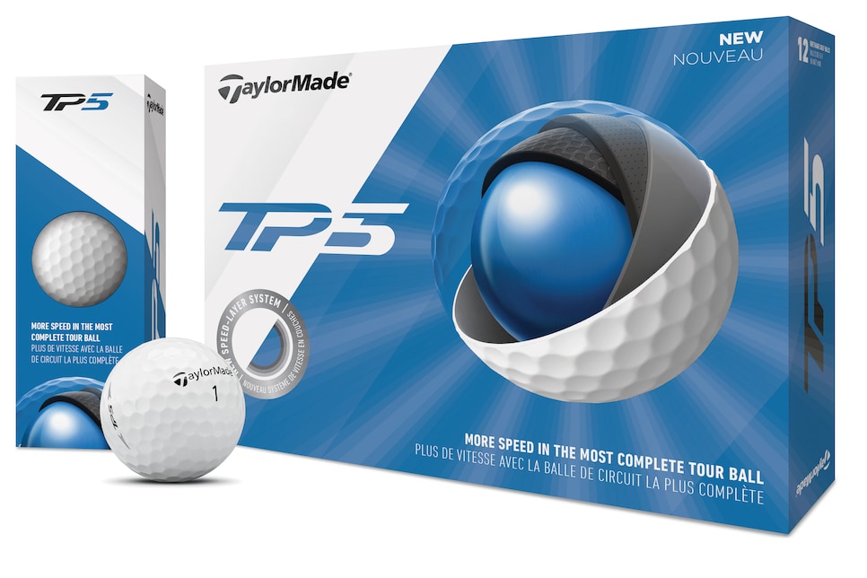 TaylorMade TP5, TP5x balls employ "fastest material company has ever